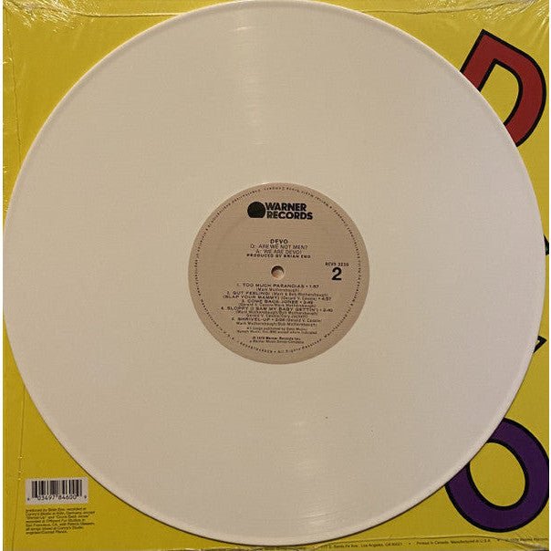 Devo - Q: Are We Not Men? A: We Are Devo! Vinyl
