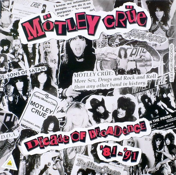 Mötley Crüe - Decade Of Decadence '81-'91 Vinyl