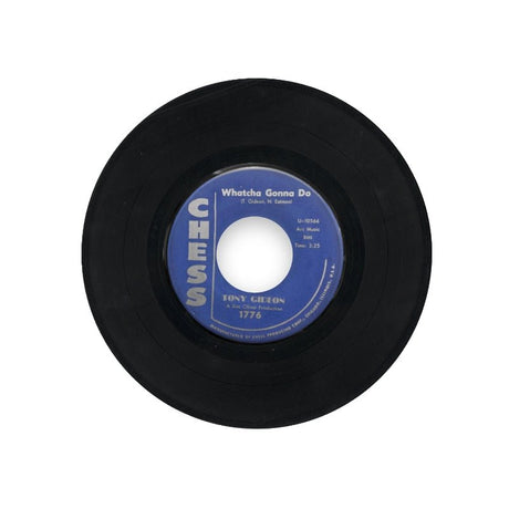 Tony Gideon - Whatcha Gonna Do / The Way You Made Me, Baby 7" Vinyl
