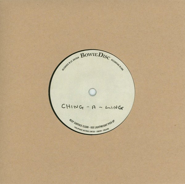 David Bowie With John 'Hutch' Hutchinson - Clareville Grove Demos 7" Box Set Vinyl