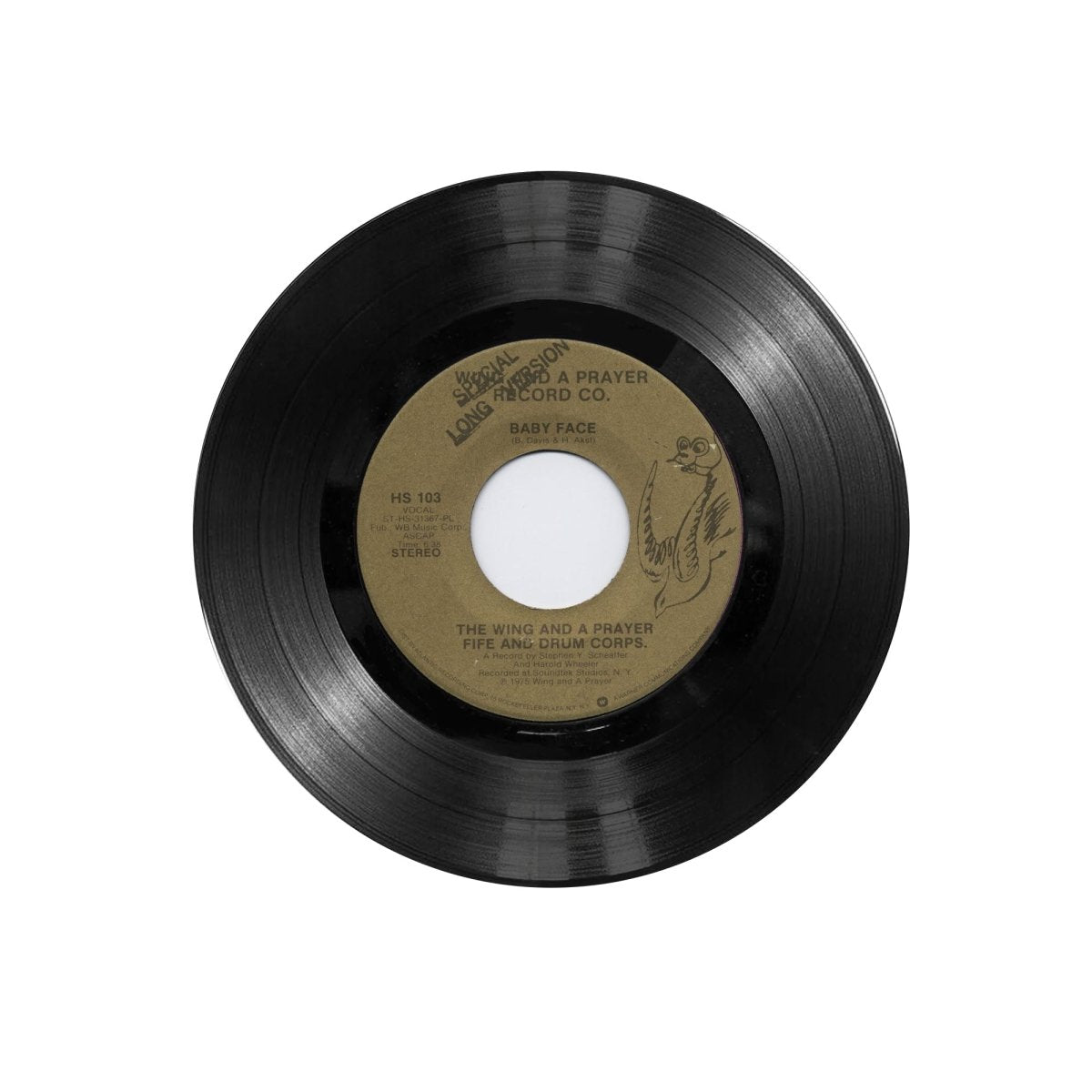 The Wing And A Prayer Fife And Drum Corps. - Baby Face 7" Vinyl