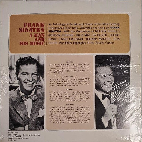 Frank Sinatra - A Man And His Music Vinyl