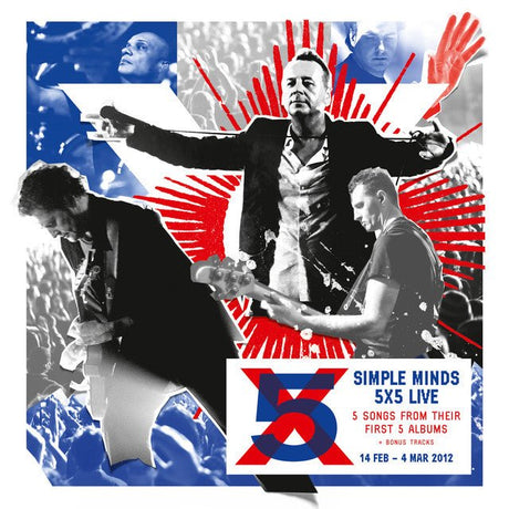Simple Minds - 5X5 Live Vinyl