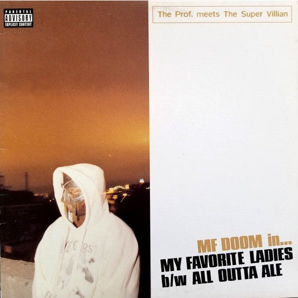The Prof. Meets The Super Villain - My Favorite Ladies b/w All Outta Ale Vinyl