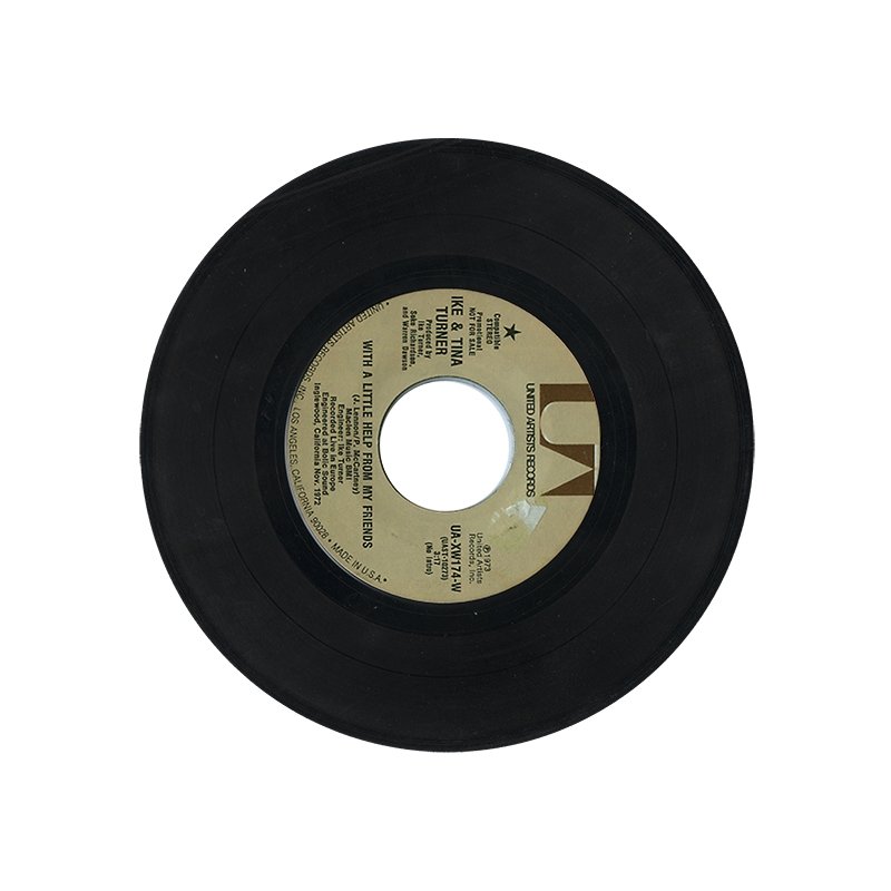 Ike & Tina Turner - With A Little Help From My Friends / Early One Morning 7" Vinyl
