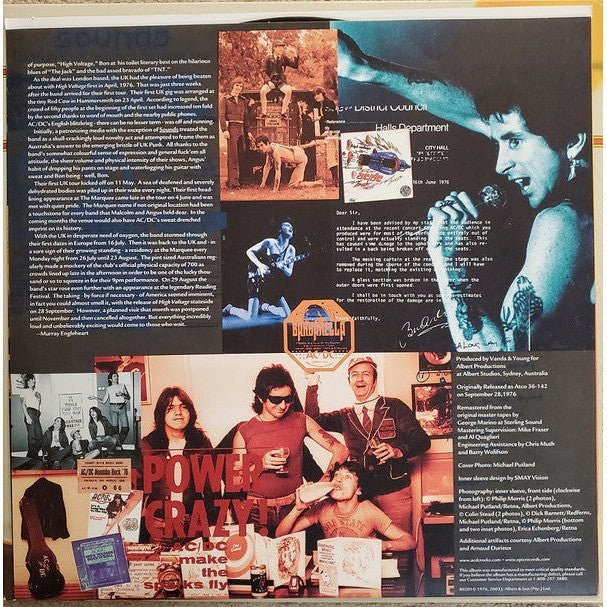 AC/DC - High Voltage Vinyl