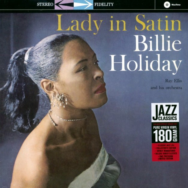 Billie Holiday With Ray Ellis And His Orchestra - Lady In Satin Records & LPs Vinyl