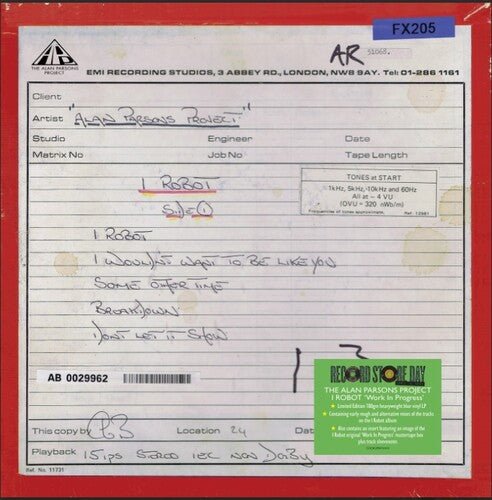 Alan Parsons - I Robot Vinyl Vinyl