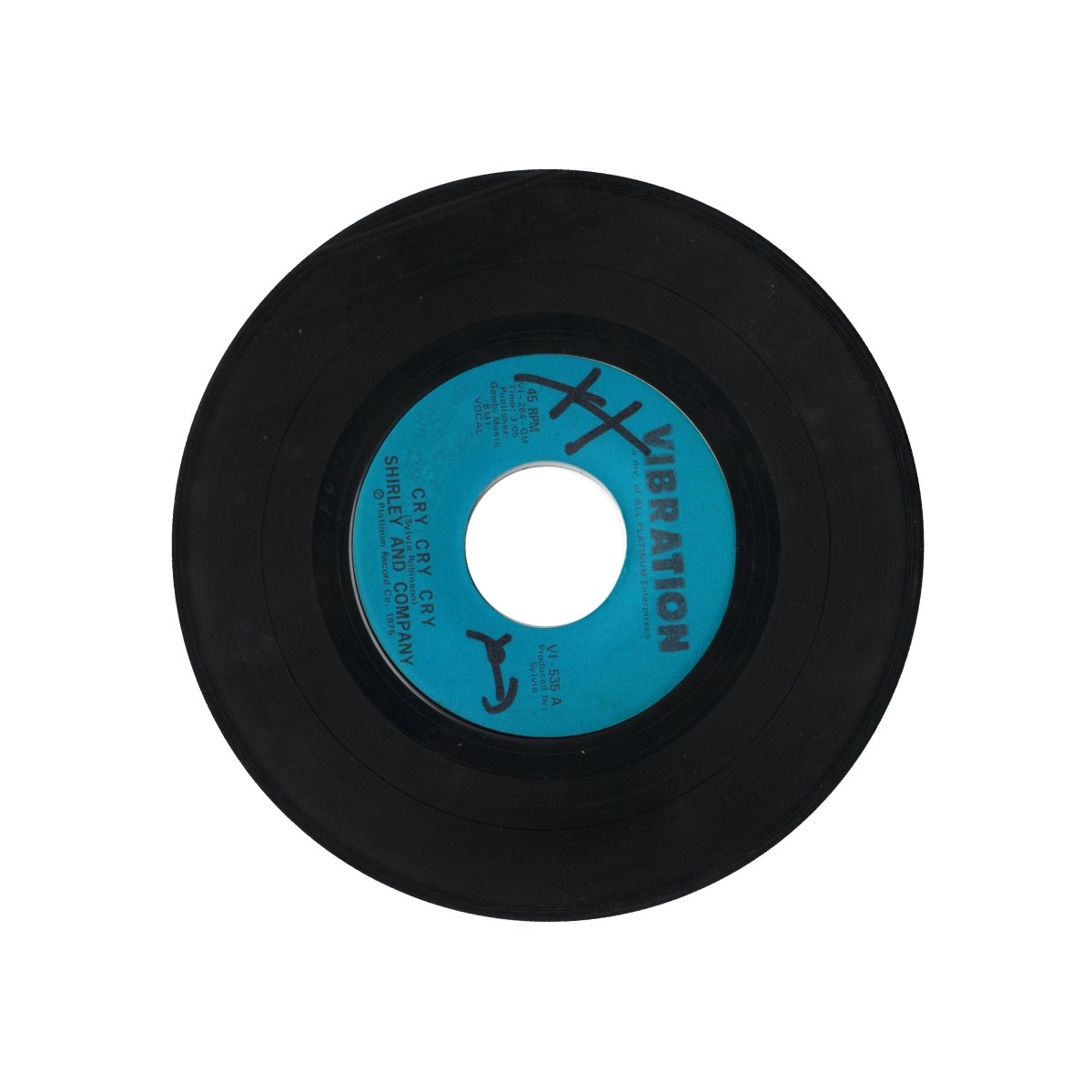 Shirley & Co* - Cry Cry Cry 7" Vinyl