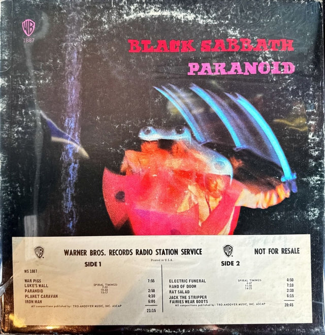 Black Sabbath - Paranoid Vinyl Vinyl