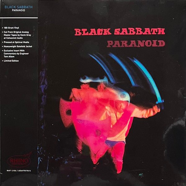 Black Sabbath - Paranoid Vinyl Vinyl