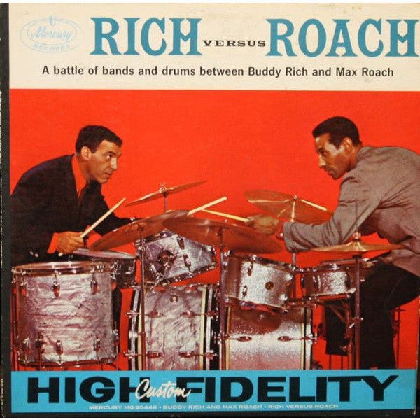 Buddy Rich And Max Roach - Rich Versus Roach Vinyl