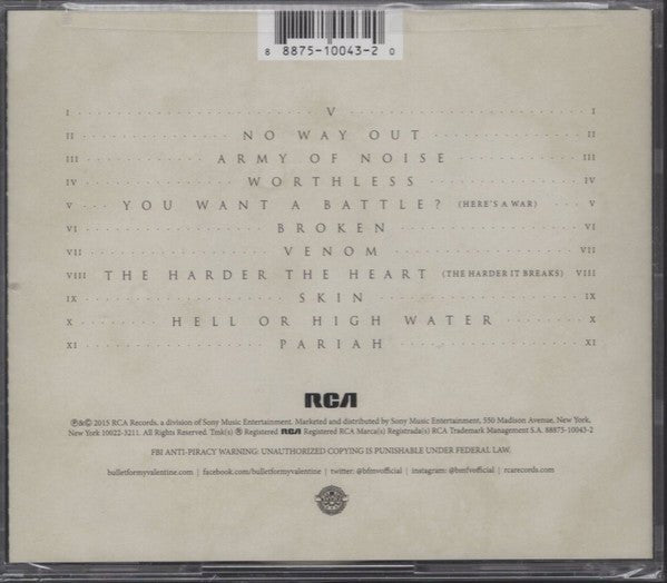 Bullet For My Valentine - Venom CD Vinyl