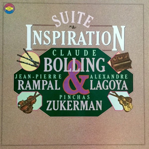 Claude Bolling, Jean - Pierre Rampal, Alexandre Lagoya, Pinchas Zukerman - Suite Inspiration Vinyl Box Set Vinyl