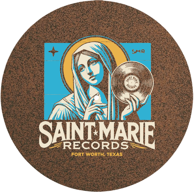 Saint Marie Records - Vinyl "Cork" Slipmat