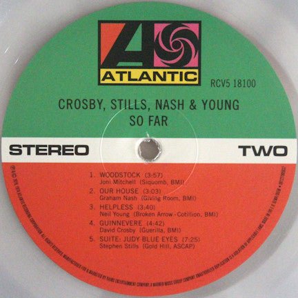 Crosby, Stills, Nash & Young - So Far Vinyl Vinyl