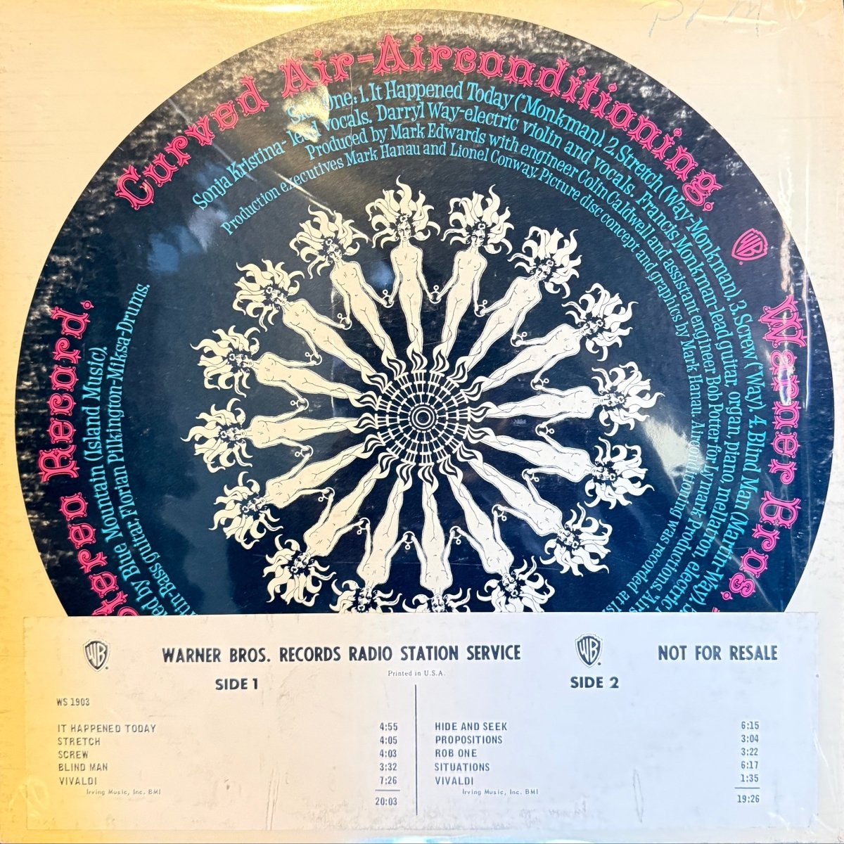 Curved Air - Airconditioning Vinyl Vinyl