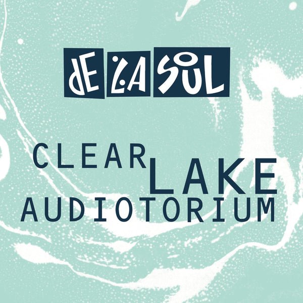 DE LA SOUL - Clear Lake Audiotorium - Sea Green Vinyl Vinyl