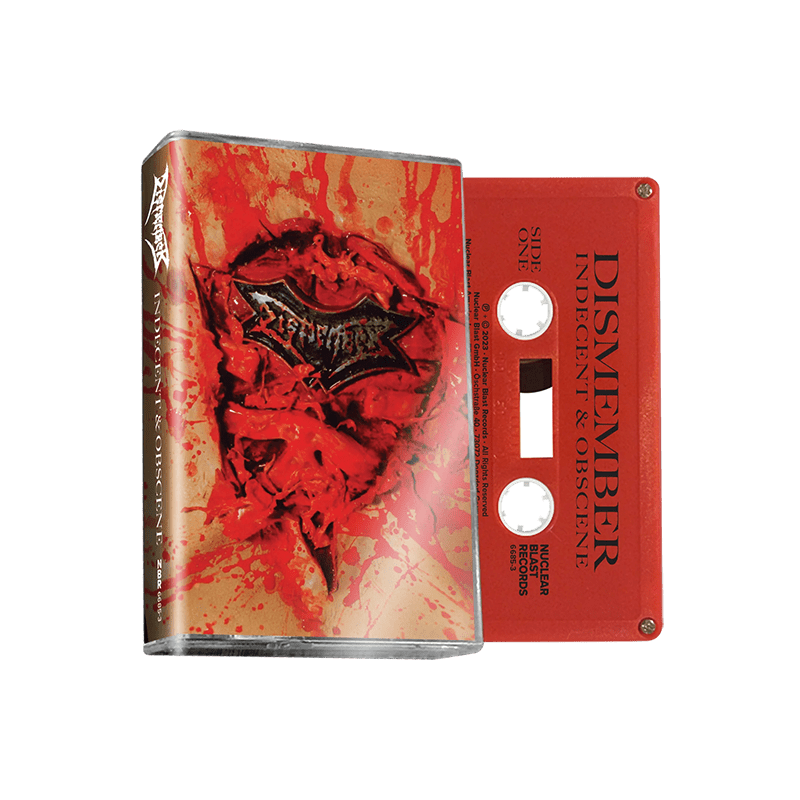 Dismember - Indecent And Obscene Cassette Vinyl