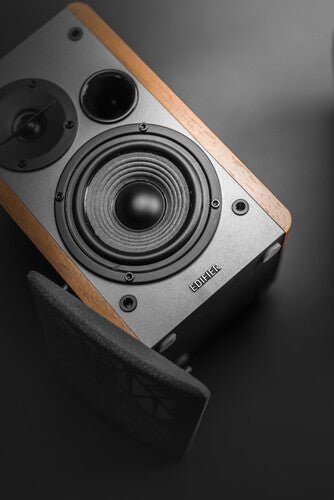 Edifier R1280DB Bluetooth Wireless 2.0 Book Shelf Speakers - 42 Watts Wood Grain Speakers Vinyl