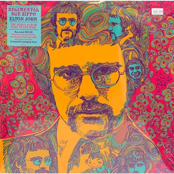 Elton John - Regimental Sgt. Zippo Vinyl