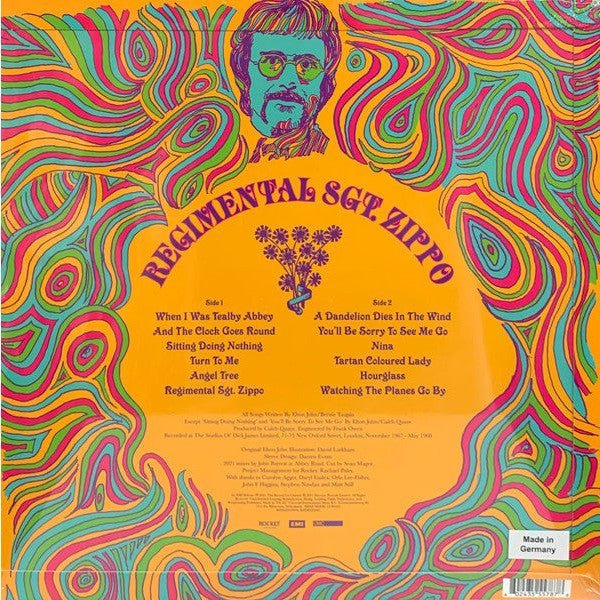 Elton John - Regimental Sgt. Zippo Vinyl