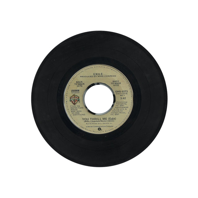 Exile (7) - You Thrill Me / Kiss You All Over 7" Vinyl