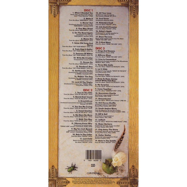 Aerosmith - Pandora's Box CD Box Set Vinyl