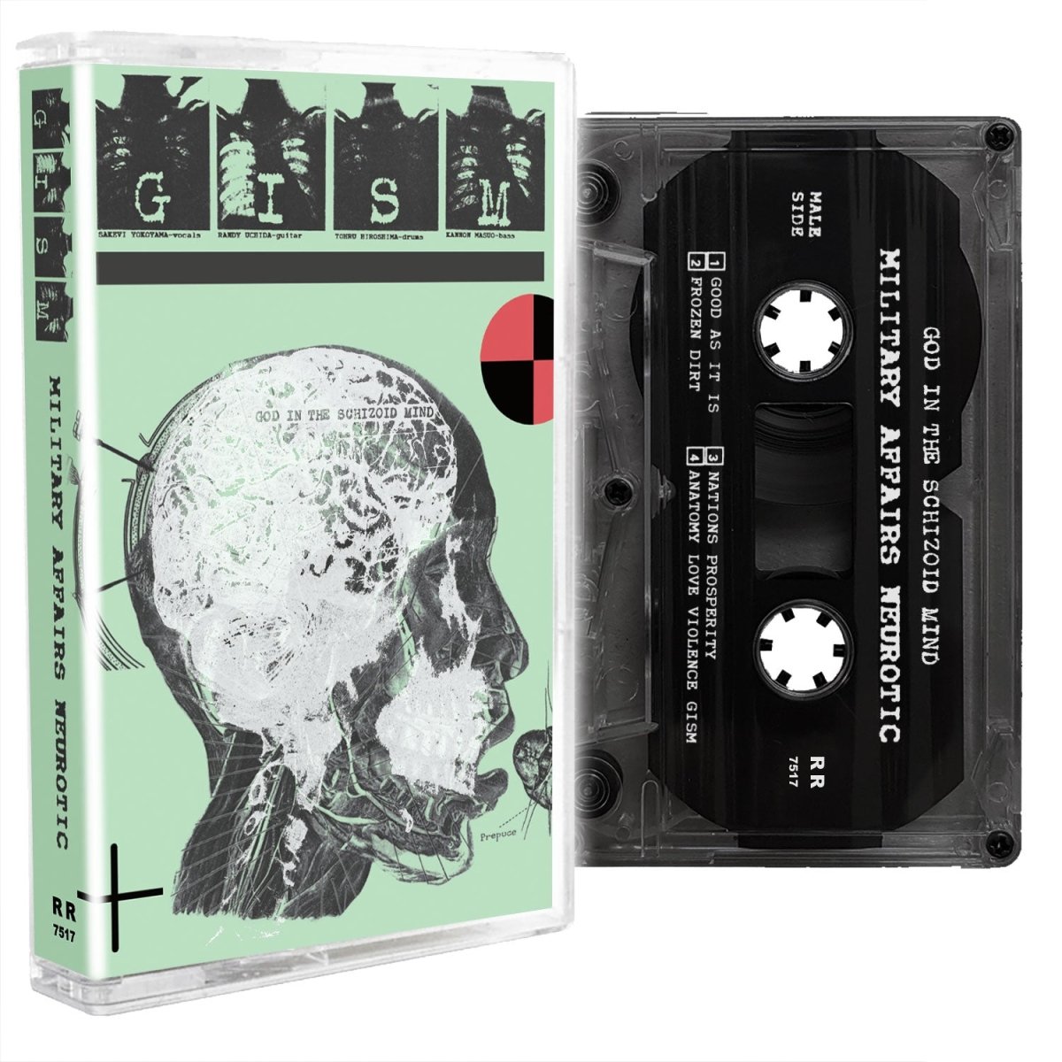 G.I.S.M. - Military Affairs Neurotic Cassette Vinyl