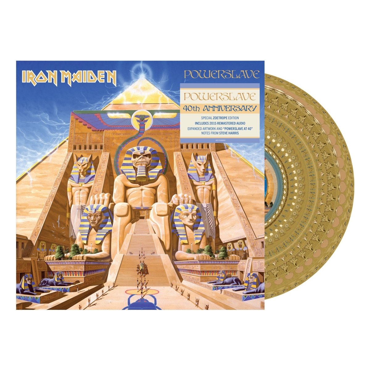 Iron Maiden - Powerslave (40th Anniversary Zoetrope Disc) Vinyl Vinyl
