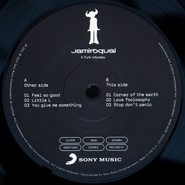 Jamiroquai - A Funk Odyssey Vinyl Vinyl