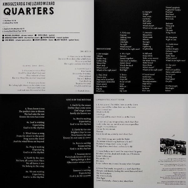 King Gizzard & The Lizard Wizard - Quarters! Vinyl Vinyl