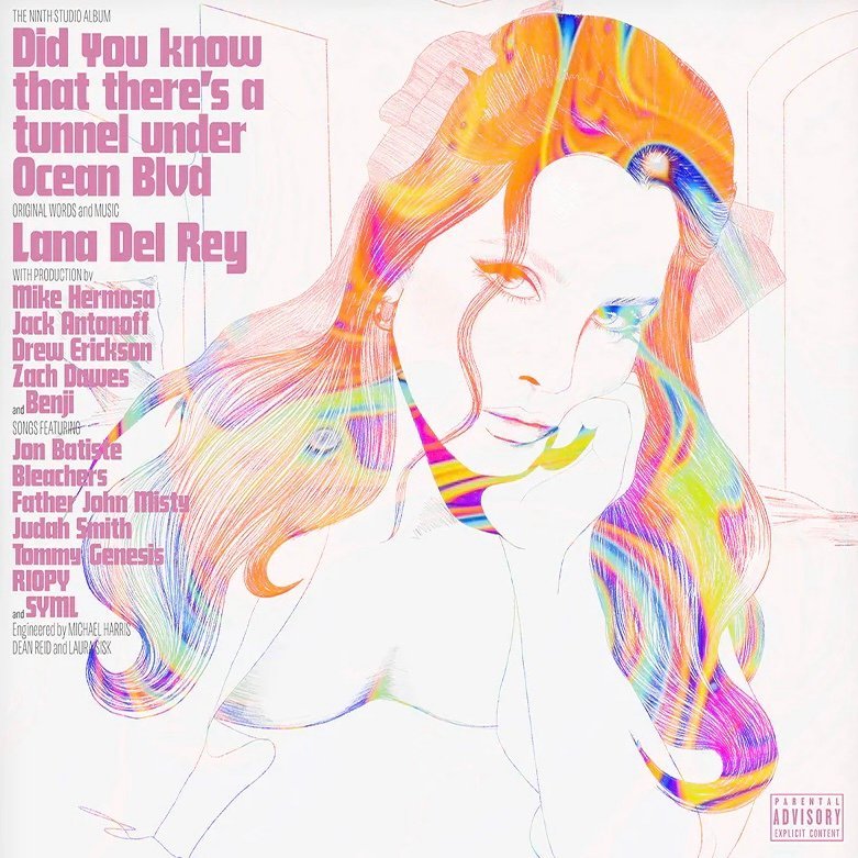 Lana Del Rey - Did You Know That There’s A Tunnel Under Ocean Blvd Vinyl Vinyl