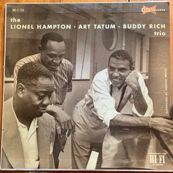 Lionel Hampton, Art Tatum . Buddy Rich - The Lionel Hampton • Art Tatum • Buddy Rich Trio Vinyl