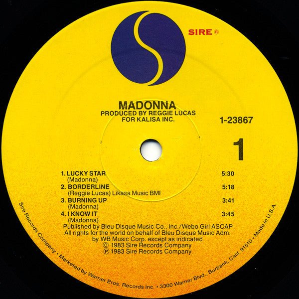 Madonna - Madonna Vinyl Vinyl