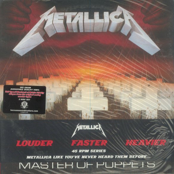 Metallica - Master Of Puppets Vinyl Vinyl
