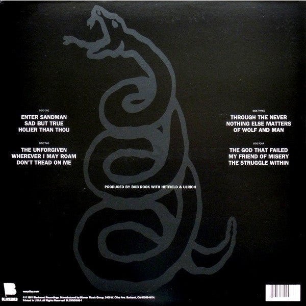 Metallica - Metallica Vinyl