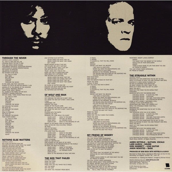 Metallica - Metallica Vinyl