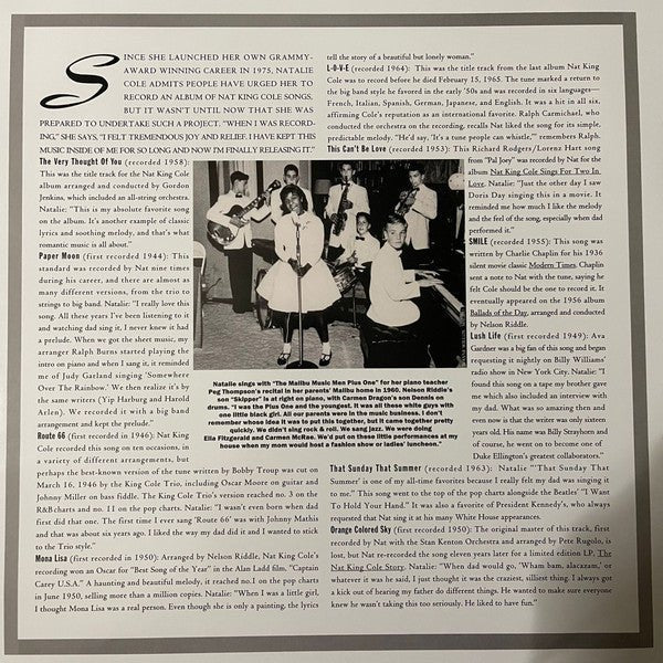 Natalie Cole - Unforgettable With Love Vinyl