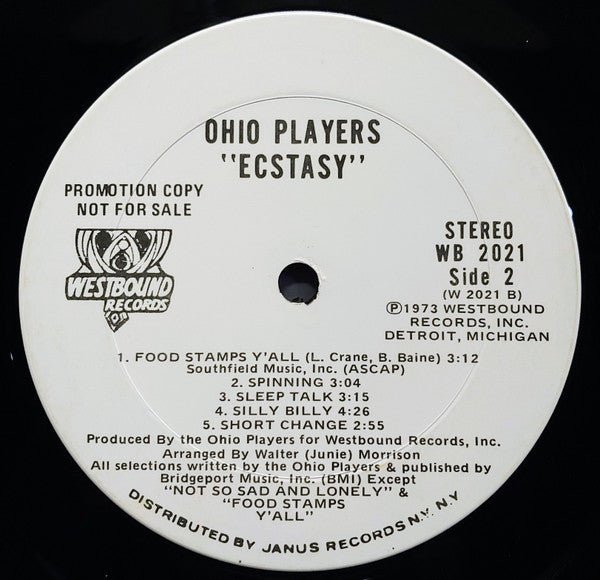 Ohio Players - Ecstasy Vinyl Vinyl