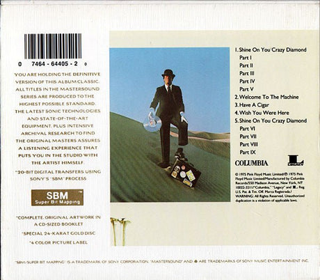 Pink Floyd - Wish You Were Here CD Vinyl