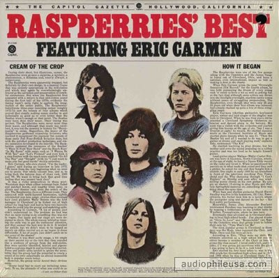 Raspberries - Raspberries' Best - Featuring Eric Carmen Vinyl