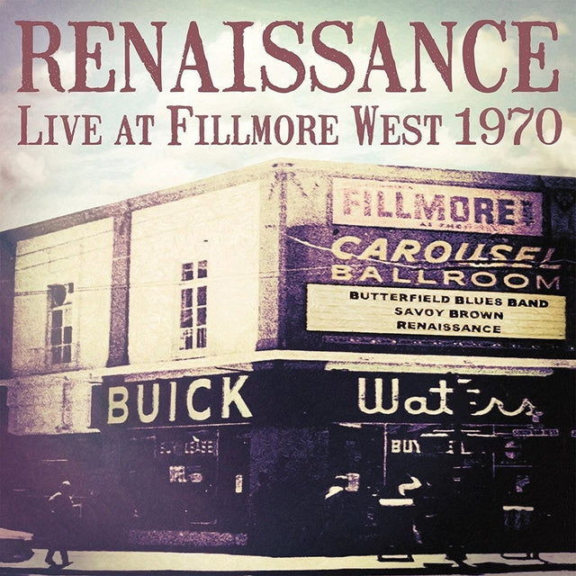 Renaissance - Live At Fillmore West 1970 Vinyl Vinyl