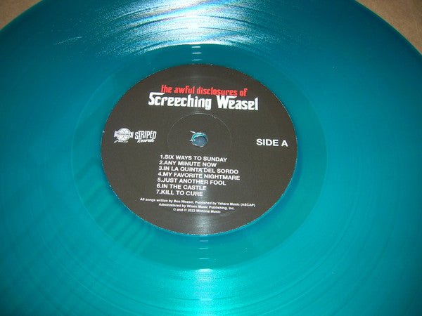 Screeching Weasel - The Awful Disclosures Of Screeching Weasel Vinyl Vinyl