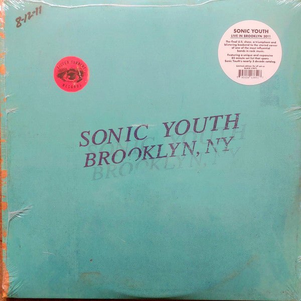 Sonic Youth - Live In Brooklyn 2011 Vinyl Vinyl