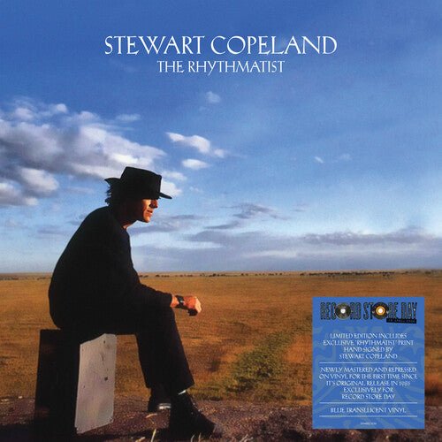 Stewart Copeland, Rhythmatist - Limited RSD 2026 Translucent Blue Colored Vinyl with Autographed Print Vinyl Vinyl