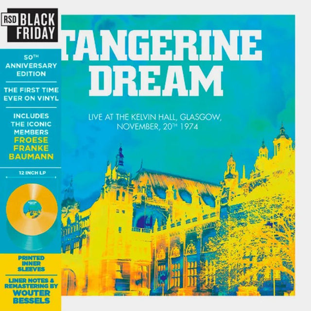 Tangerine Dream - Live at the Kelvin Hall, Glasgow 1974: 50th Anniversary Ediiton Vinyl Vinyl