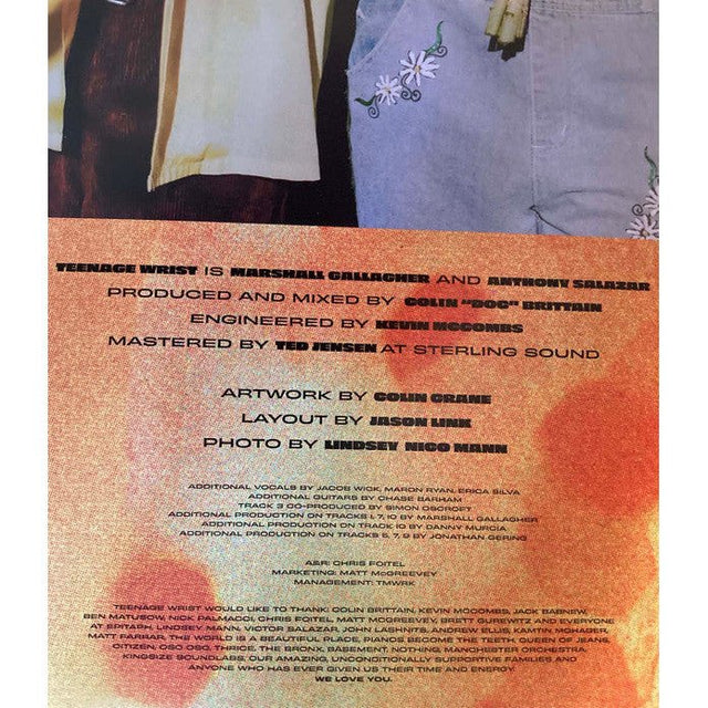 Teenage Wrist - Earth Is A Black Hole Vinyl