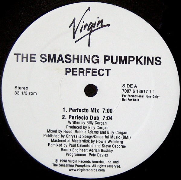 The Smashing Pumpkins - Perfect Vinyl Vinyl