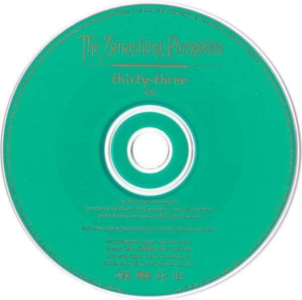 The Smashing Pumpkins - Thirty - Three Vinyl